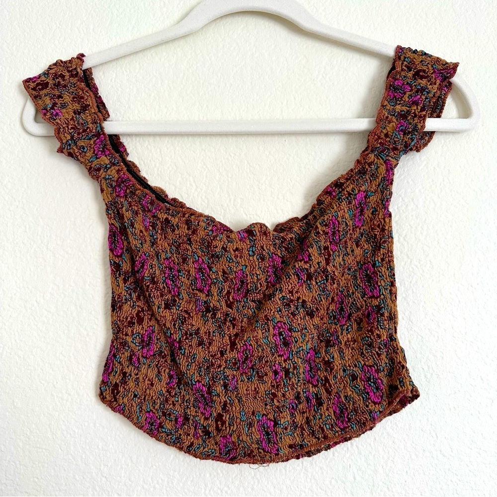 RAGA XS Smocked Top